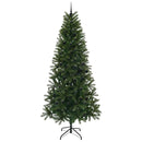 vidaXL Mű karácsonyfa 300 LED-del állvánnyal Zöld 240 cm PE és PVC
