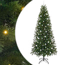 vidaXL Mű karácsonyfa 300 LED-del állvánnyal Zöld 240 cm PE és PVC