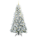 vidaXL Műanyag Hajtogatós Karácsonyfa állvánnyal Zöld 180 cm PE és PVC