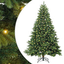 vidaXL Mű karácsonyfa 300 LED-del állvánnyal Zöld 180 cm PE és PVC