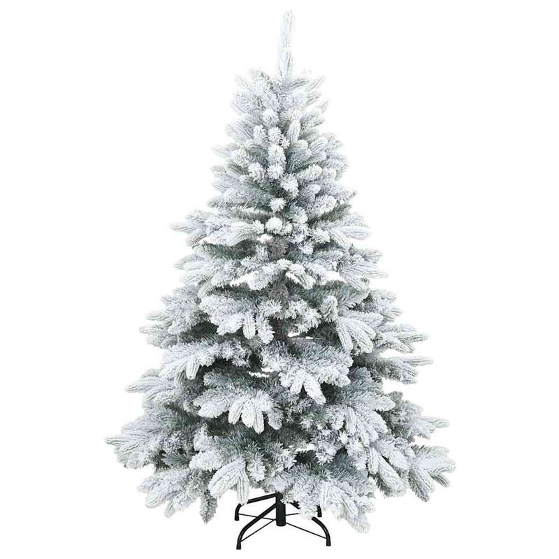 vidaXL Mű karácsonyfa 150 LED-del állvánnyal Zöld 120 cm PE és PVC