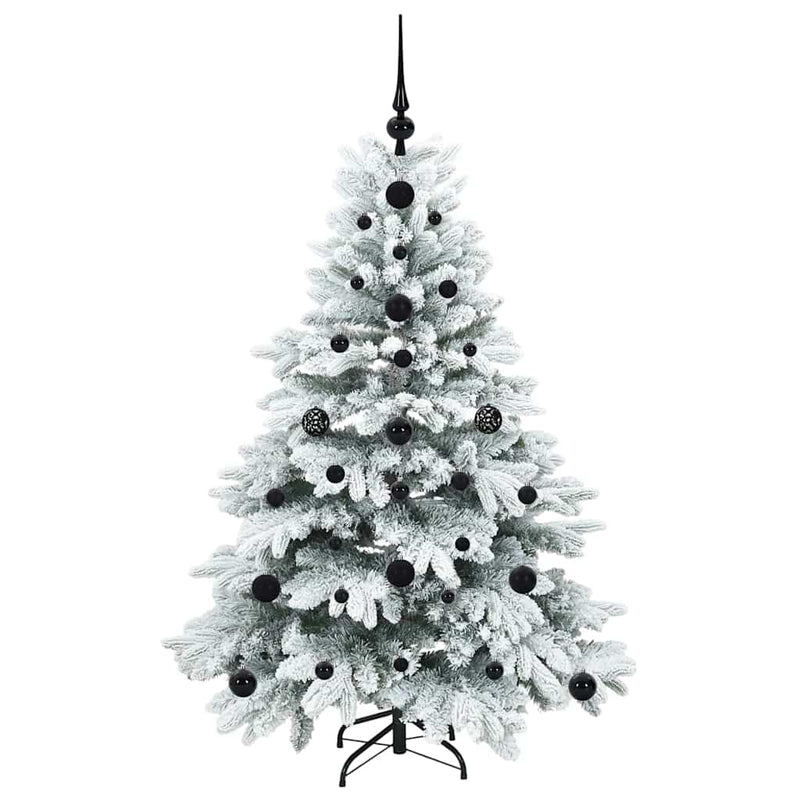 vidaXL Mű karácsonyfa 150 LED-del állvánnyal Zöld 120 cm PE és PVC