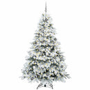 vidaXL Mű karácsonyfa 300 LED-del állvánnyal Zöld 210 cm PE és PVC