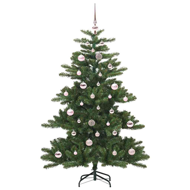 vidaXL Műanyag Hajtogatós Karácsonyfa 150 LED-del 150 cm PVC