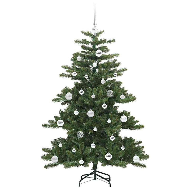 vidaXL Műanyag Hajtogatós Karácsonyfa 150 LED-del 150 cm PVC
