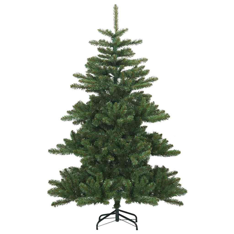 vidaXL Műanyag Hajtogatós Karácsonyfa 150 LED-del 150 cm PVC