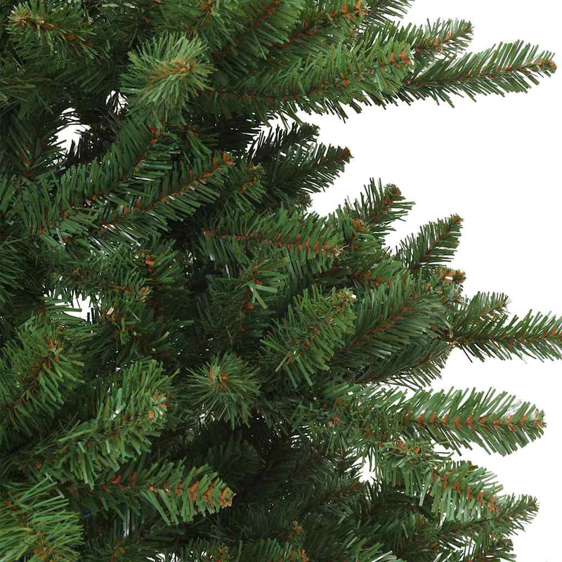 vidaXL Műanyag Hajtogatós Karácsonyfa 150 LED-del 150 cm PVC