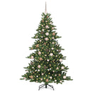 vidaXL Műanyag Hajtogatós Karácsonyfa 300 LED-del 180 cm PVC