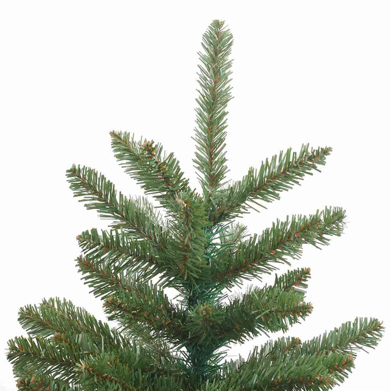 vidaXL Műanyag Hajtogatós Karácsonyfa 300 LED-del 210 cm PVC