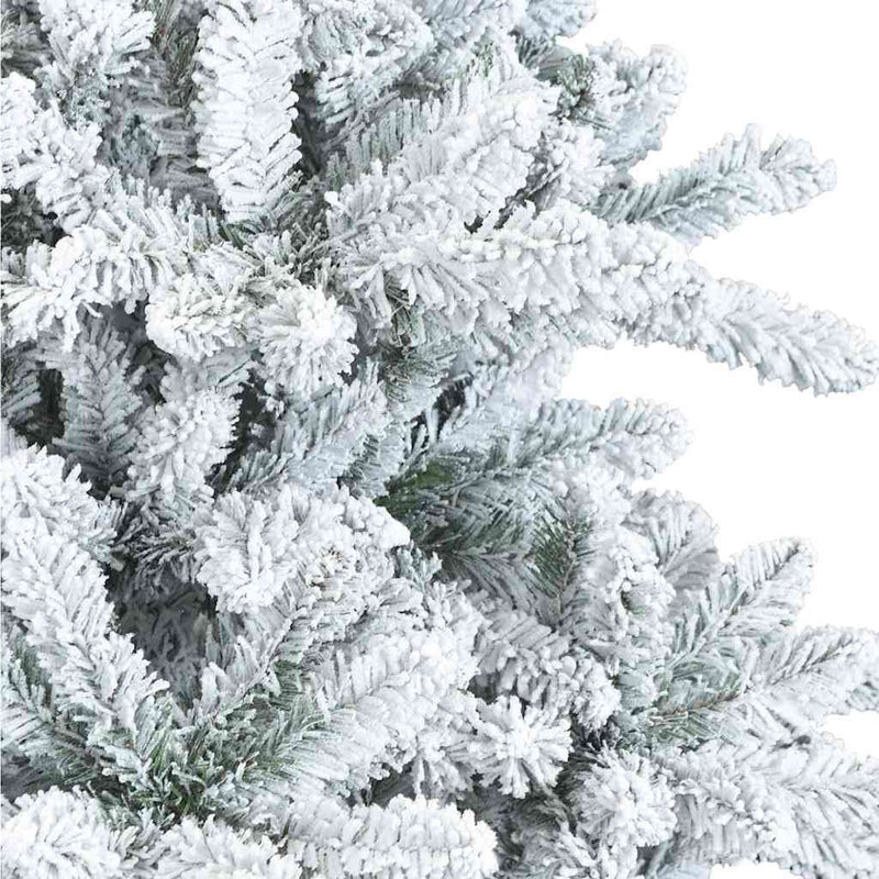 vidaXL Műanyag Hajtogatós Karácsonyfa 300 LED-del 240 cm PVC