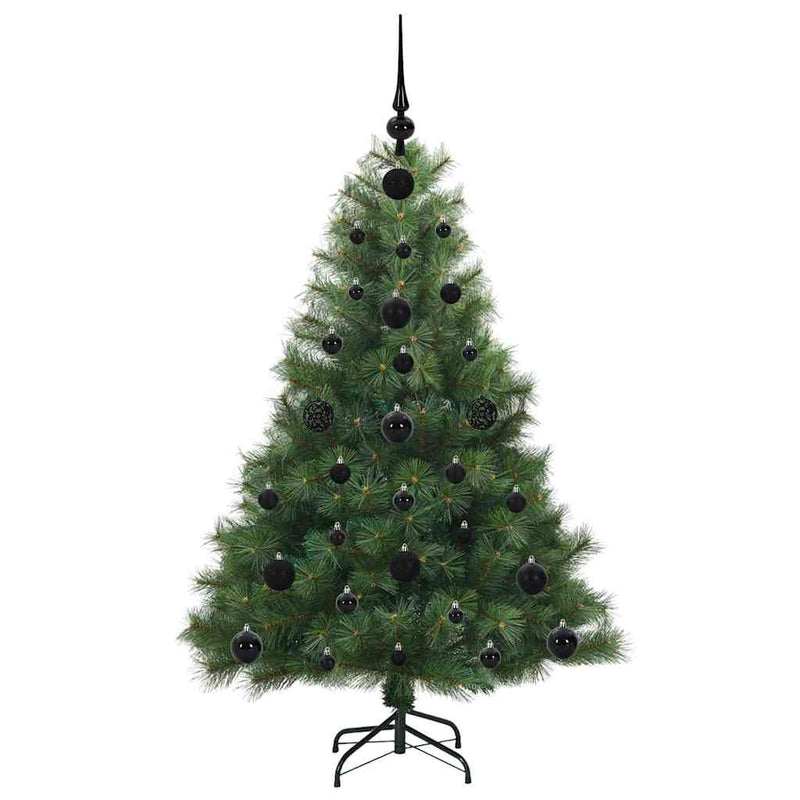 vidaXL Mű karácsonyfa 150 LED-del állvánnyal Zöld 120 cm PE és PVC