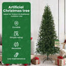 vidaXL Mű karácsonyfa állvánnyal Zöld 180 cm PVC, PE és acél
