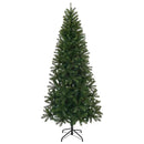 vidaXL Mű karácsonyfa állvánnyal Zöld 210 cm PVC, PE és acél