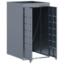 vidaXL Kukás Tároló Virágzó Tetővel Egyszemélyes 240L Kukához