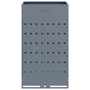 vidaXL Kukás Tároló Virágzó Tetővel Egyszemélyes 240L Kukához