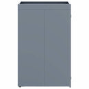 vidaXL Kukás Tároló Virágzó Tetővel Egyszemélyes 240L Kukához