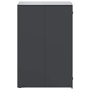 vidaXL Hulladékgyűjtő tároló gázliftinges fedéllel 240L-es kukához