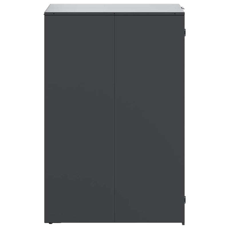 vidaXL Hulladékgyűjtő tároló gázliftinges fedéllel 240L-es kukához