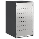 vidaXL Hulladékgyűjtő tároló gázliftinges fedéllel 240L-es kukához