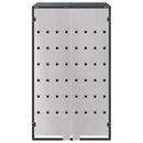 vidaXL Hulladékgyűjtő tároló gázliftinges fedéllel 240L-es kukához