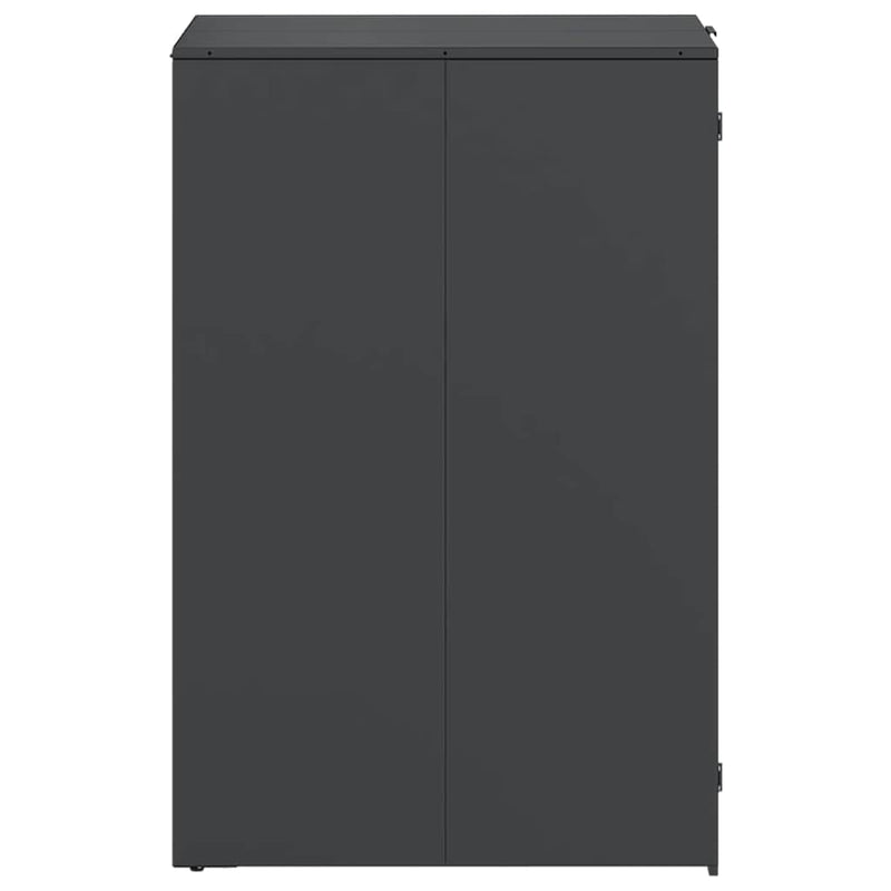 vidaXL Hulladékgyűjtő tároló gázliftinges fedéllel 240L-es kukához