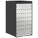 vidaXL Hulladékgyűjtő tároló virágcserép tetővel 240L-es kukához