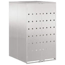 vidaXL Hulladékgyűjtő tároló gázliftinges fedéllel 240L-es kukához