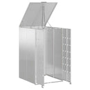 vidaXL Hulladékgyűjtő tároló gázliftinges fedéllel 240L-es kukához