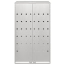 vidaXL Hulladékgyűjtő tároló gázliftinges fedéllel 240L-es kukához