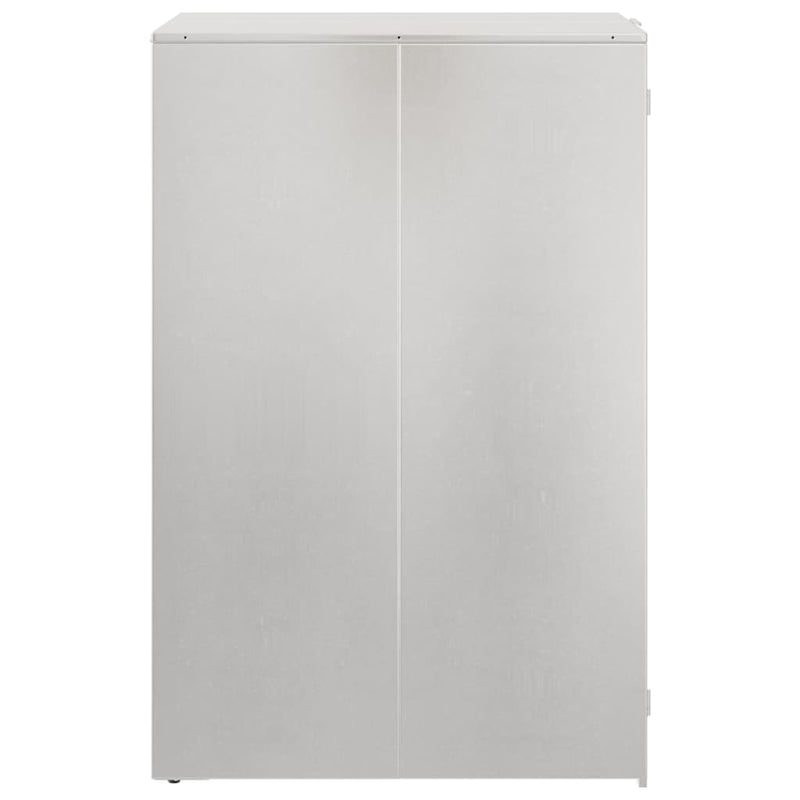 vidaXL Hulladékgyűjtő tároló gázliftinges fedéllel 240L-es kukához