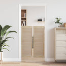 vidaXL Széfajtó 2 pcs Természetes 110 x 2,1 x 39,5 cm Tömör fenyőfa