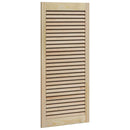vidaXL Széfajtó 2 pcs Természetes 49,5 x 2,1 x 110 cm Tömör fenyőfa