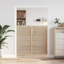 vidaXL Széfajtó 2 db Természetes 110 x 2,1 x 59,5 cm Tömör Fenyőfa