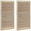 vidaXL Széfajtó 2 db Természetes 110 x 2,1 x 59,5 cm Tömör Fenyőfa
