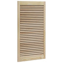 vidaXL Széfajtó 2 db Természetes 110 x 2,1 x 59,5 cm Tömör Fenyőfa