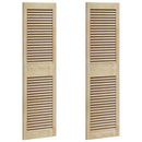 vidaXL Széfajtó 2 pcs Természetes 140,5 x 2,1 x 39,5 cm Tömör fenyőfa