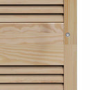 vidaXL Széfajtó 2 pcs Természetes 49,5 x 2,1 x 140,5 cm Tömör fenyőfa