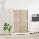 vidaXL Széfajtó 2 pcs Természetes 49,5 x 2,1 x 140,5 cm Tömör fenyőfa