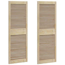 vidaXL Széfajtó 2 pcs Természetes 49,5 x 2,1 x 140,5 cm Tömör fenyőfa