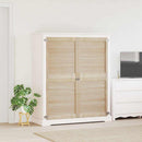 vidaXL Széfajtó 2 pcs Természetes 140,5 x 2,1 x 59,5 cm Tömör fenyőfa