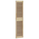 vidaXL Széfajtó ajtóval Természetes 170 x 2,1 x 39,5 cm Tömör fenyőfa