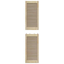 vidaXL Széfajtó 2 pcs Természetes 170 x 2,1 x 39,5 cm Tömör fenyőfa