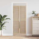 vidaXL Széfajtó 2 pcs Természetes 170 x 2,1 x 39,5 cm Tömör fenyőfa