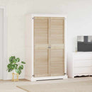 vidaXL Széfajtó 2 pcs Természetes 170 x 2,1 x 49,5 cm Tömör fenyőfa