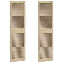 vidaXL Széfajtó 2 pcs Természetes 170 x 2,1 x 49,5 cm Tömör fenyőfa