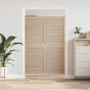 vidaXL Széfajtó 2 pcs Természetes 170 x 2,1 x 59,5 cm Tömör fenyőfa