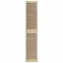 vidaXL Széfajtó ajtóval Természetes 201 x 2,1 x 39,5 cm Tömör fenyőfa