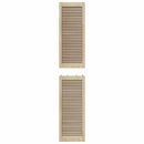 vidaXL Széfajtó 2 pcs Természetes 201 x 2,1 x 39,5 cm Tömör fenyőfa