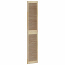 vidaXL Széfajtó 2 pcs Természetes 201 x 2,1 x 39,5 cm Tömör fenyőfa