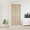 vidaXL Széfajtó 2 pcs Természetes 201 x 2,1 x 49,5 cm Tömör fenyőfa